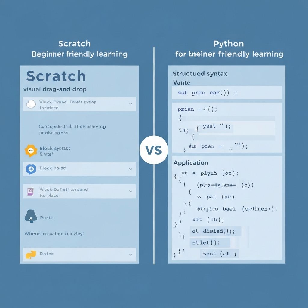 اسکرچ یا پایتون؟ کدام برای شروع بهتر است؟